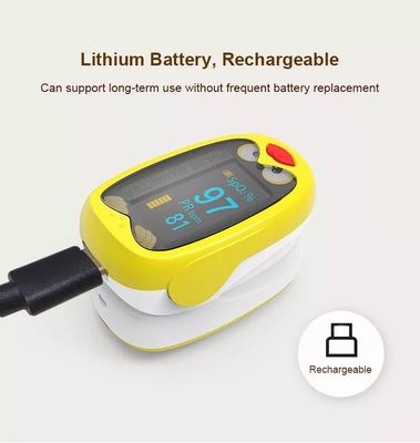OLED পোর্টেবল চাইল্ড কিডস নিওনেটাল পালস অক্সিমিটার রিচার্জেবল ফিঙ্গারটিপ পালস অক্সিমিটার