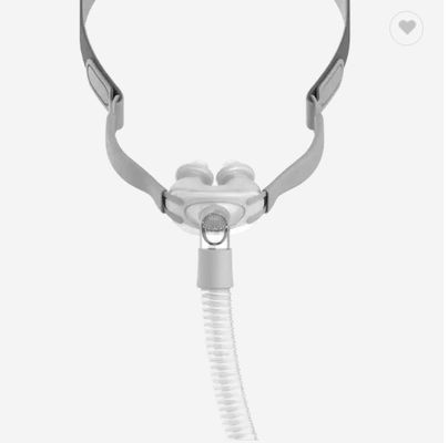 ডাবল সিলিকন অনুনাসিক মুখোশ CPAP মাস্ক অটো CPAP অনুনাসিক বালিশ মাস্ক কুশন