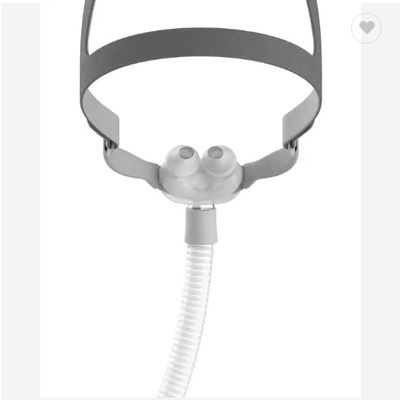 ডাবল সিলিকন অনুনাসিক মুখোশ CPAP মাস্ক অটো CPAP অনুনাসিক বালিশ মাস্ক কুশন