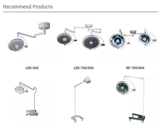 LED সার্জিক্যাল লাইট LED অপারেশন লাইট ডাবল গম্বুজ ছায়াহীন অপারেটিং ল্যাম্প